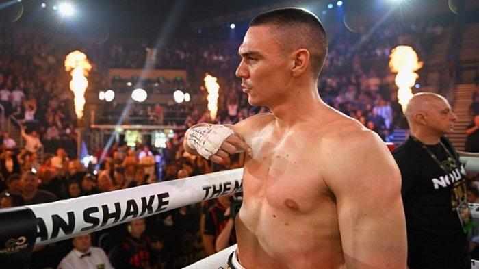 Tim Tszyu pemegang sabuk WBO dikelas 154 pon.