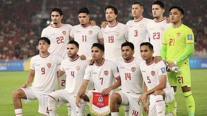 Potret pemain Timnas Indonesia. Indonesia berpeluang segrup lagi dengan Irak di ronde 3 Kualifikasi Piala Dunia 2026 Zona Asia yang berlangsung mulai dari 5 September 2024 hingga 10 Juni 2025.