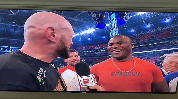 Tyson Fury dan Francis Ngannou