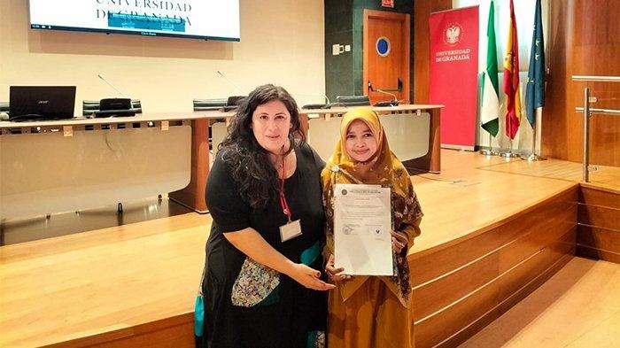 Ufi Ruhama’  Raih Hibah ERASMUS Staff Exchange 2024 di Spanyol.