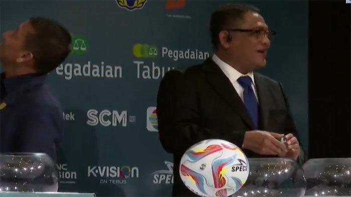 Tangkapan layar drawing semifinal Liga 2 musim 2024/2025