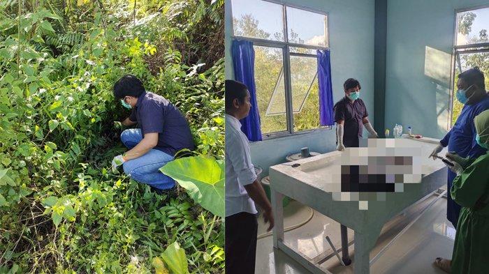 Warga Dusun Kuala Belian, Desa Pall, Nanga Pinoh, Kabupaten Melawi, Kalbar, digegerkan dengan temuan mayat bayi dalam kantong plastik.