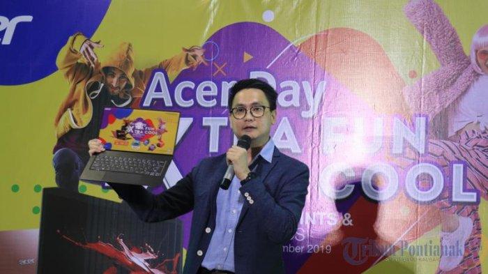 FOTO: Acer IndonesiaTunjukkan Laptop Terbarunya saat Konferensi Pers