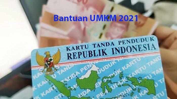 Pelaku UMKM di Indonesia menerima bantuan BPUM