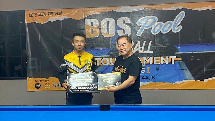 BOS Billiard & Cafe Pool mengelar Turnamen Billiard Series 1 selama dua hari, sejak 24 hingga 25 Juni 2023 dengan jumlah 128 pool, di Jalan Purnama, Ruko/Komplek Griya Purnama No 1-2.