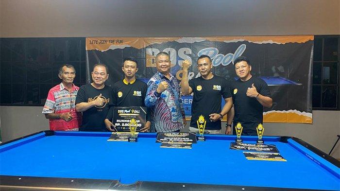BOS Billiard & Cafe Pool mengelar Turnamen Billiard Series 1 selama dua hari, sejak 24 hingga 25 Juni 2023 dengan jumlah 128 pool, di Jalan Purnama, Ruko/Komplek Griya Purnama No 1-2.