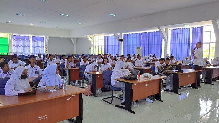 Dari 112 peserta yang mendaftar, terdapat 55 siswa yang mengikuti proses psikotes yang telah dilaksanakan pada Selasa, 29 Agustus 2023.