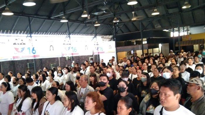 Pengurus Perindo Kalbar hadiri Pasar Murah bertajuk 'Aku Gama Perindo' yang berlangsung di Pondok Nelayan, Jalan Gajah Mada, Kota Pontianak, Kalimantan Barat, Sabtu 13 Januari 2024.
