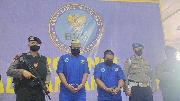 Tersangka Peredaran Narkoba di Kalbar