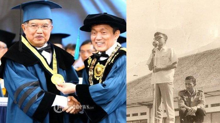 Foto Masa Muda Jusuf Kalla alias JK Tampil di ITB, Momen Mantan Wapres RI saat Orasi Mahasiswa - Tribunpontianak.co.id
