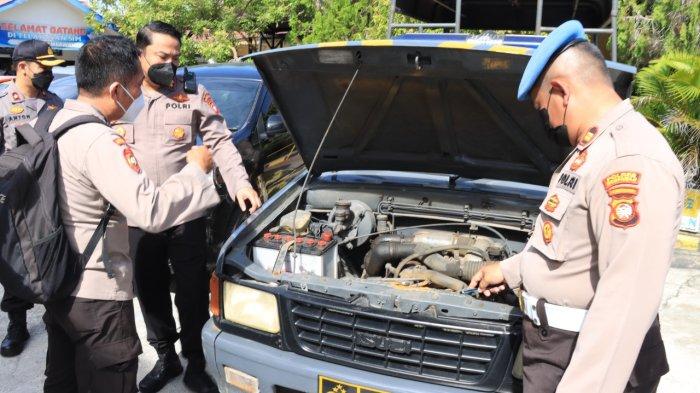 Kapolres Mempawah Cek Fisik Kendaraan Dinas Anggota Polri, Wujud ...