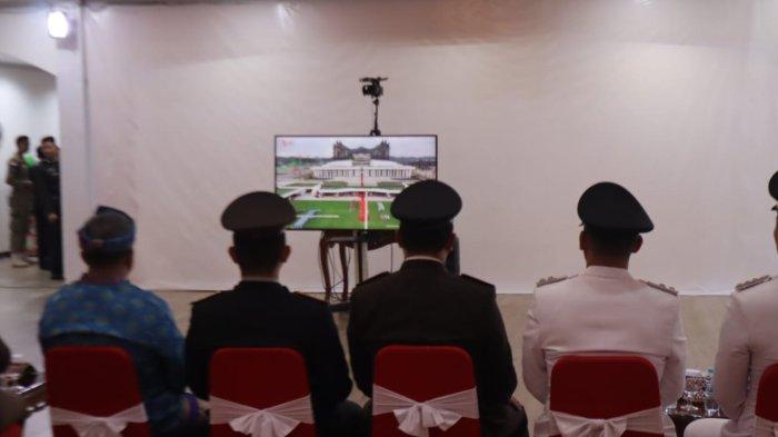 Upacara Virtual Detik-detik Proklamasi dalam rangka memperingati Hari Kemerdekaan Negara Republik Indonesia ke-79, Sabtu, 17 Agustus 2024, pukul 10.00 WIB, 