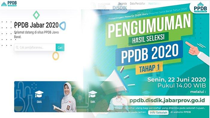 LOGIN Pendaftaran.ppdb.disdik.jabarprov, Lihat Hasil Seleksi PPDB Jabar