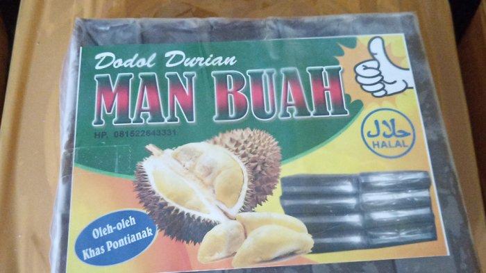 
Lempuk Durian, oleh-oleh yang bisa kamu beli di Man Buah Pontianak, Kalimantan Barat.
