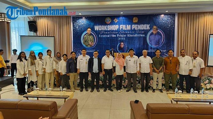 workshop bagi pelajar beserta mahasiswa di Hotel G, Rabu 26 Juli 2023. (Maskartini)