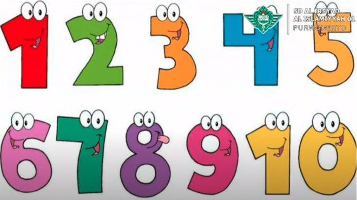 Tulislah Bilangan 1 sampai 10 Menggunakan Angka dan Huruf Kemudian