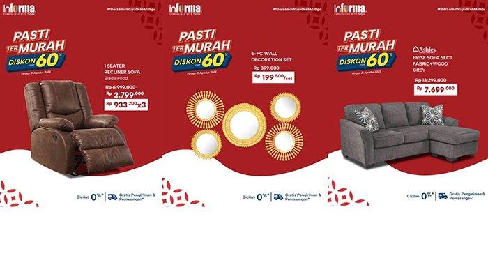 Nikmati privilege eksklusif di diskon Early Wow Sale dengan berbelanja di Informa Pontianak.