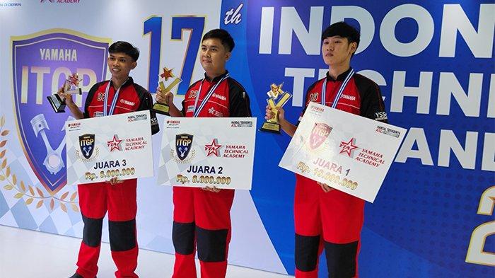 Para pemenang Indonesia Technician Grand Prix 2023.