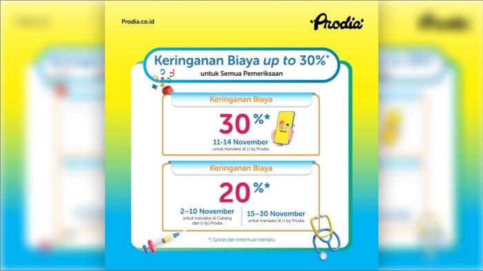 Prodia Diskon 30 Persen