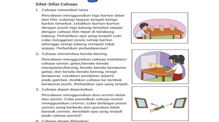 Menjelajahi Dunia Cahaya: Soal dan Jawaban Seru untuk Siswa Kelas 4 SD