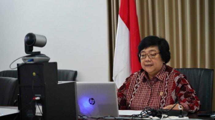 Mentri Lingkungan Hidup dan Kehutanan (LHK) Siti Nurbaya Bakar