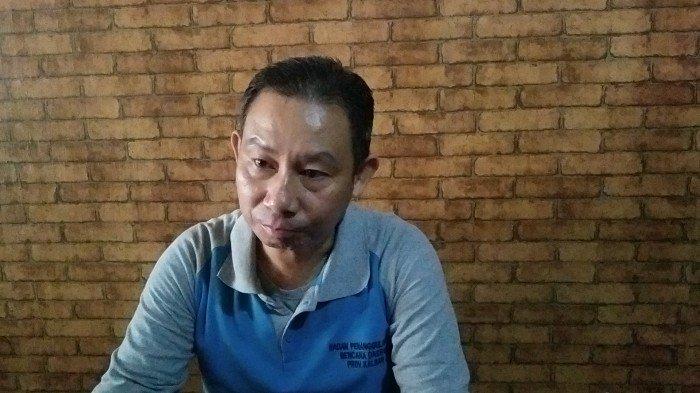 Ketua Satgas Informasi Bencana BPBD Kalbar, Daniel saat ditemui, Sabtu 30 September 2023.