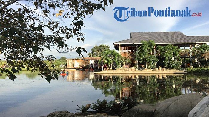 Beginilah suasana destinasi yang disuguhkan di Taman Wisata Amal Zone, yang beralamat di Jalan Parit Penjara, Sungai Kakap, Kecamatan Sungai Kakap, Kabupaten Kubu Raya.