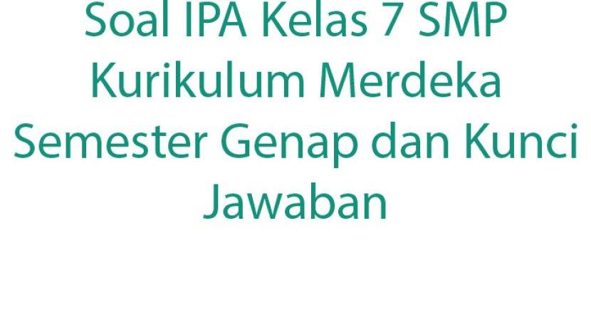 Soal pts matematika kelas 5 semester 2 dan kunci jawaban