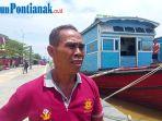 Dampak Kemarau, Kapal Bandong Pengangkut Logistik Sudah 2 Bulan Bertambat di Dermaga Pontianak