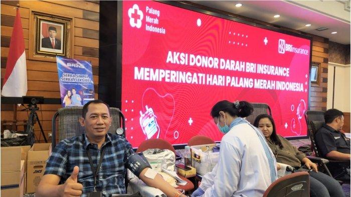 Peringati HUT PMI BRINS Bandung Menggelar Aksi Donor Darah