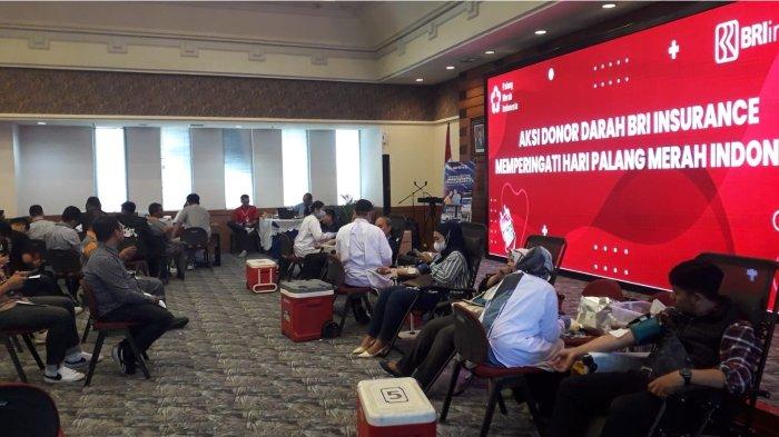 Peringati HUT PMI BRINS Bandung Menggelar Aksi Donor Darah
