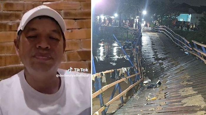 Gubernur Jawa Barat, Dedi Mulyadi langsung beraksi usai mendengar kabar jembatan apung Cijeruk di Kabupaten Bandung roboh. KDM langsung telepon Bupati Bandung Dadang Suprianta.