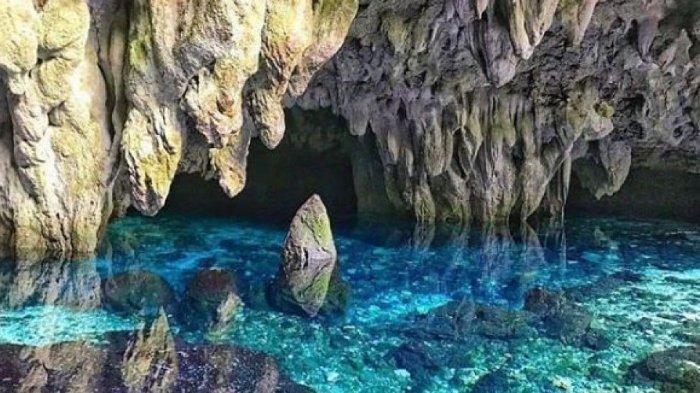 Gua Sinjang Lawang di Pangandaran Lebih Eksotis dari Green Canyon - Tribunnews.com