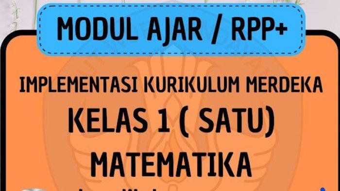 Link Download PDF Modul Ajar Matematika SD Kelas 1 Semester 2 ...