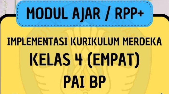 Kurikulum Merdeka SD kelas 4 Semester 2 Mapel Buku Agama, Ini Link ...