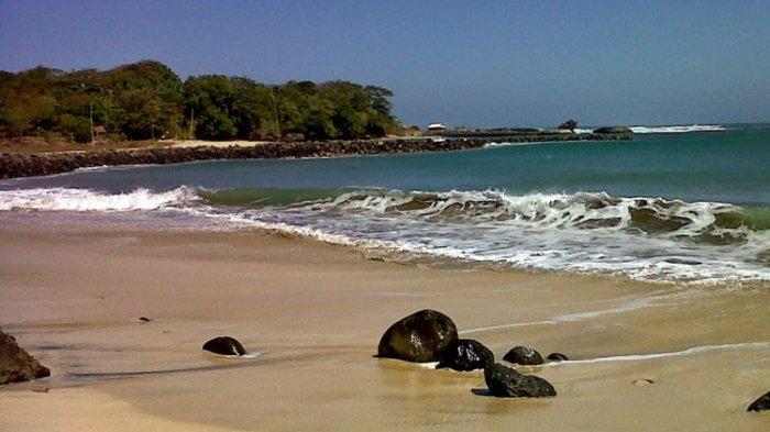 Pantai Santolo Garut. Salah satu tempat wisata di Garut yang dapat dikunjungi.(DOK. Disparbud Kab. Garut)