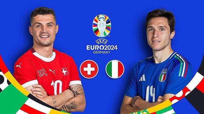 Swiss vs Italia di babak 16 besar Euro 2024.