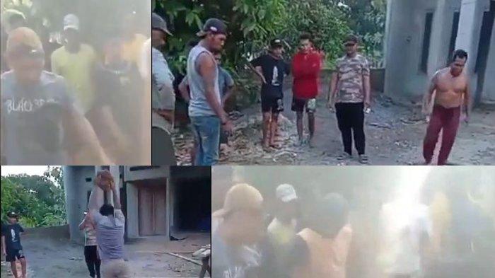 Ini tampang-tampang warga Desa Sumbersoko, Kecamatan Sukolilo, Kabupaten Pati, Jawa Tengah, yang menghajar bos rental asal Jakarta Pusat, BH, sehingga tewas, Kamis (6/6/2024).