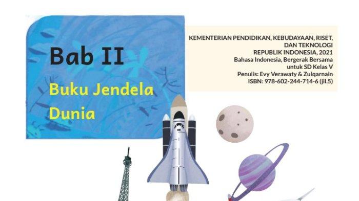 Tangkapan layar Buku Kurikulum Merdeka Mapel : Bahasa Indonesia Kelas 5 SD BAB 2 (Kemendikbud.co.id)