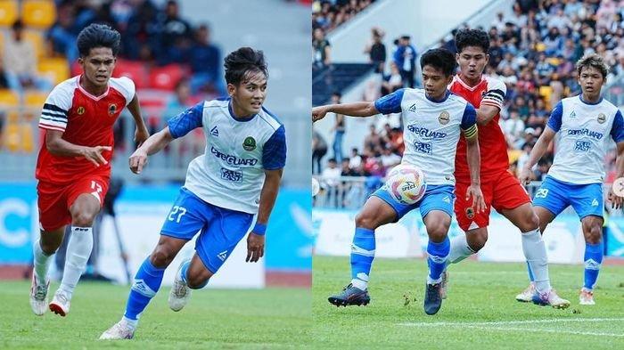 Tim sepak bola putra Jabar vs Kalsel di laga semifinal PON 2024 Senin (16/9/2024)