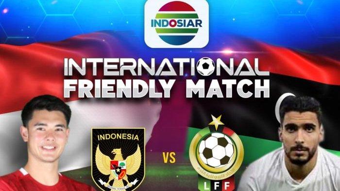 Live TV Indosiar laga uji coba Timnas Indonesia vs Libya jelang Piala Asia 2023 Selasa (2/1/2024) malam, bisa nonton di HP. 