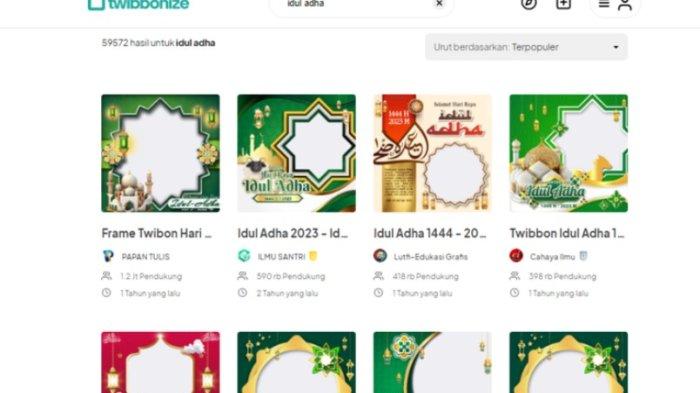 50 Link Twibbon Hari Raya Idul Fitri 2024: TaqabaLlahu Waa Mingkum