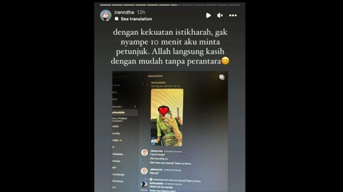 Unggahan Ira Nandha (Instagram/@iranndha)