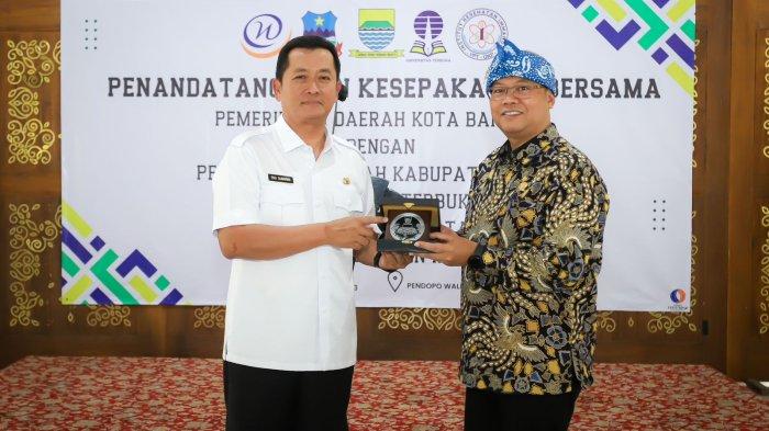 Universitas Terbuka sepakat menandatangani Kesepakatan Bersama dengan Pemerintah Daerah Kota Bandung (30/8) 
