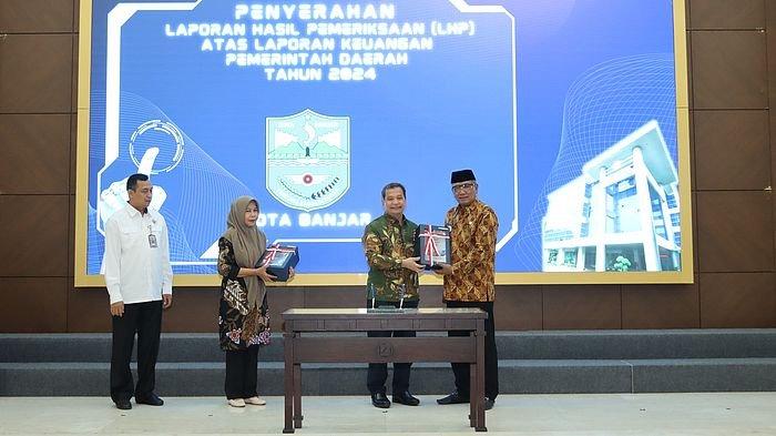 Pemerintah Kota Banjar kembali meraih penghargaan Opini Wajar Tanpa Pengecualian (WTP) dari Badan Pemeriksa Keuangan (BPK) Perwakilan Jawa Barat, Senin (26/5/2025).