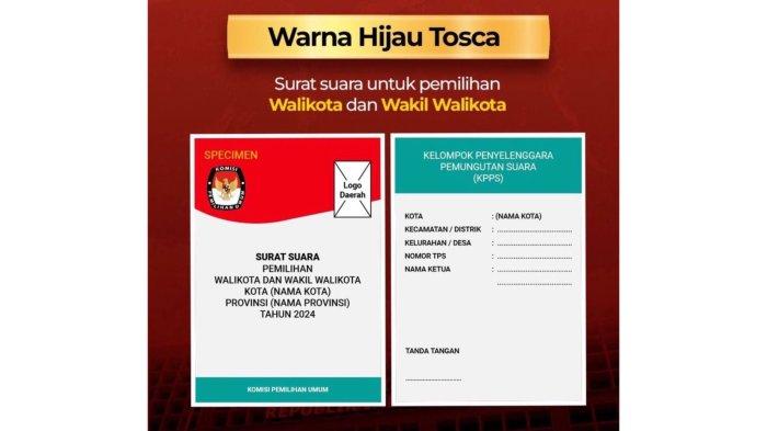 Warna Hijau Tosca: Surat Suara Pemilihan Walikota dan Wakil Walikota