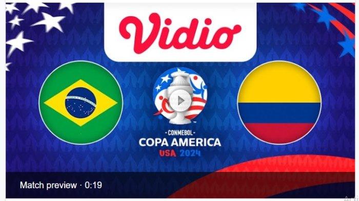 Link Live Streaming Brasil Vs Kolombia Copa America 2024 Bisa Nonton