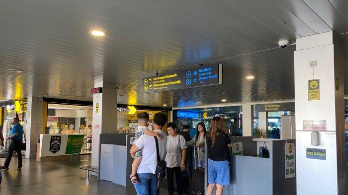 Suasana di Bandara Husein Sastranegara Bandung yang penerbangannya akan dipindah ke Bandara Kertajati mulai Oktober 2023.
