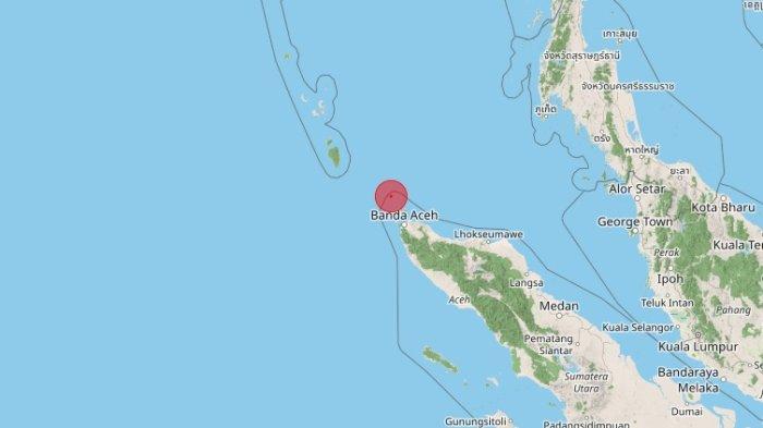 Latest Earthquake Shakes Aceh, Magnitude 5.4