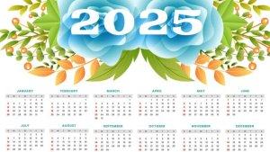 15 Link Kalender Simpel Excel 2025 , Perencanaan Harian dan Bulanan ...